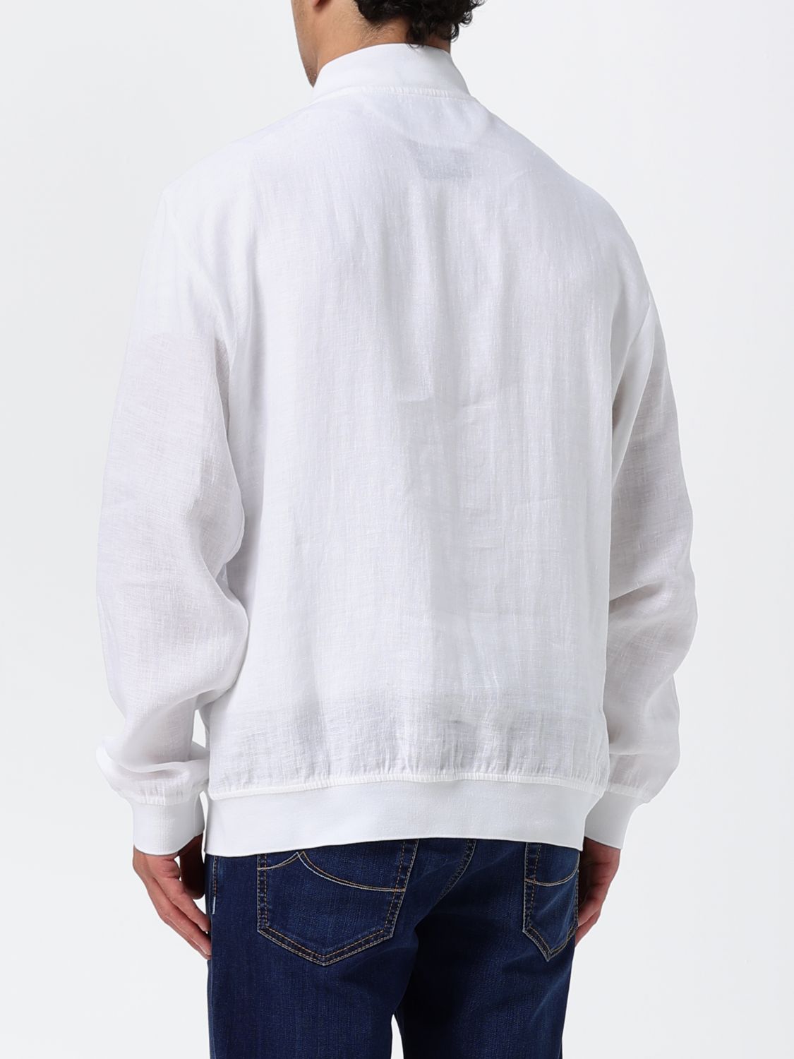 Jacket Men color White