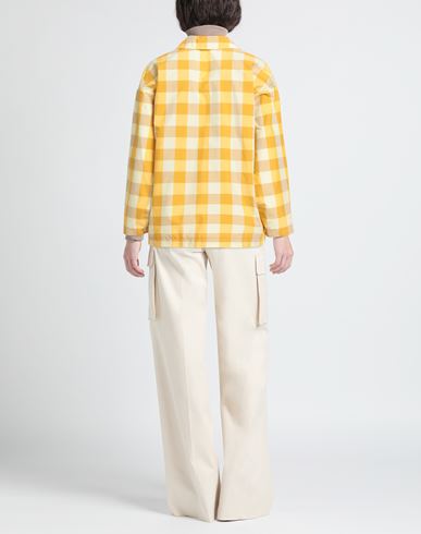 Woman Blazer Yellow Size 2 Cotton, Polyester