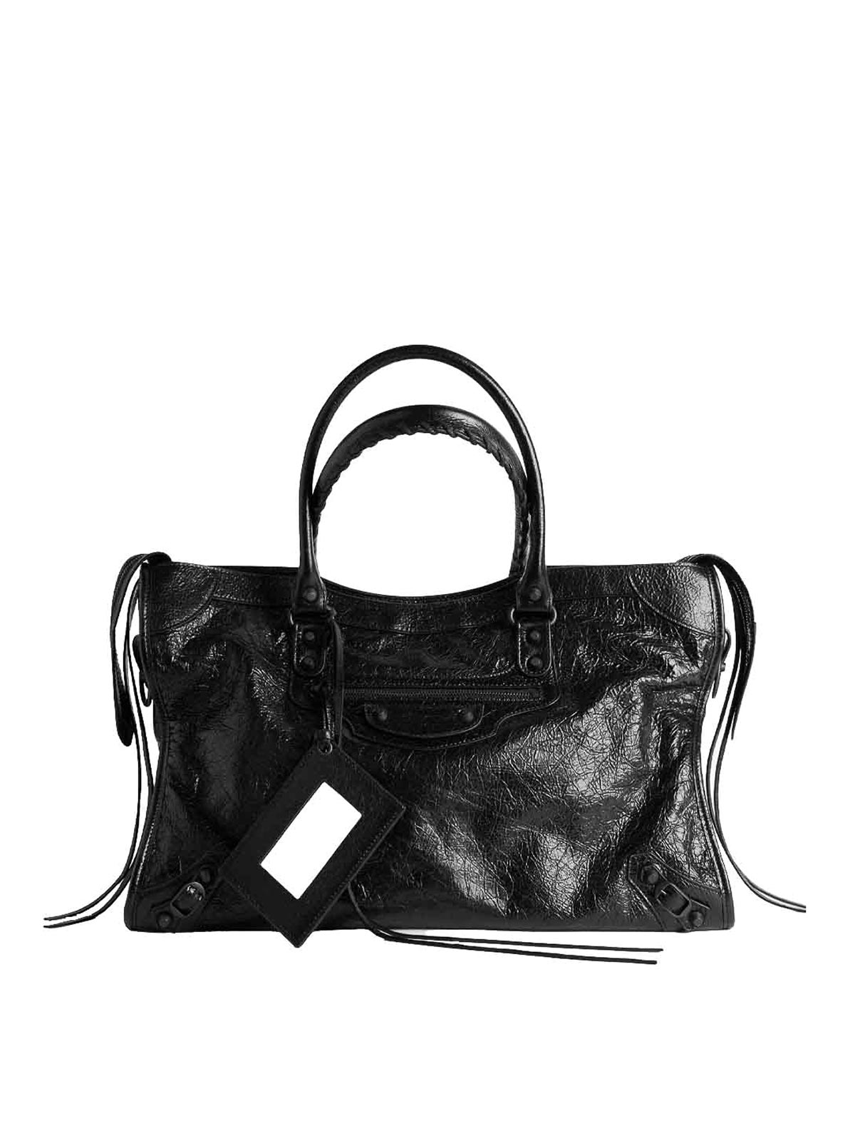 The City Bag Large In Arena Lambskin