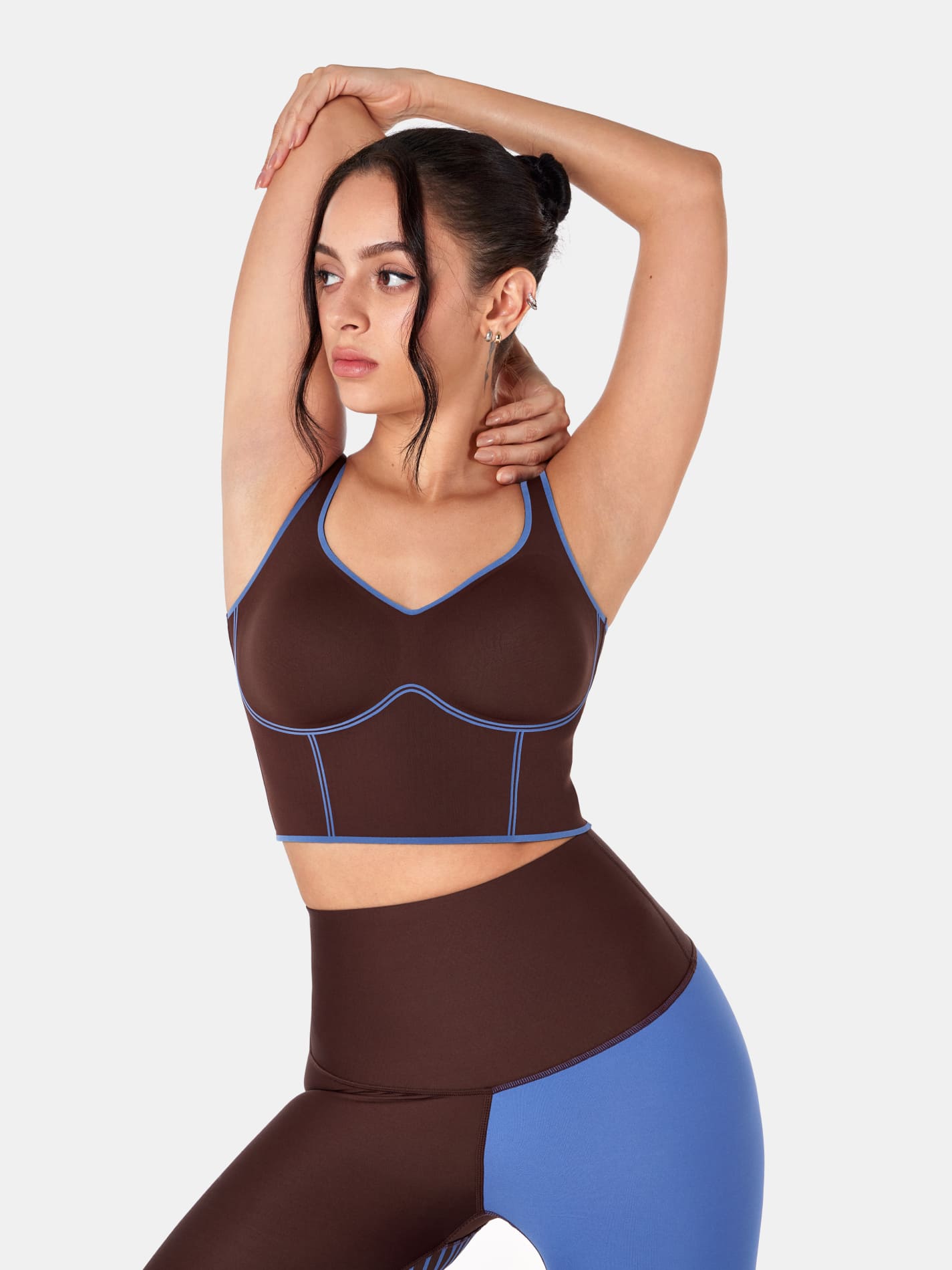Body Sculpt Bra Tank - Riverside/Pinecone
