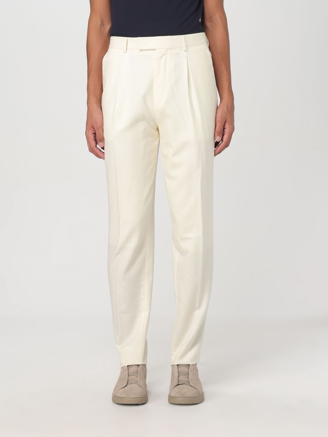 Tapered trousers - Neutrals