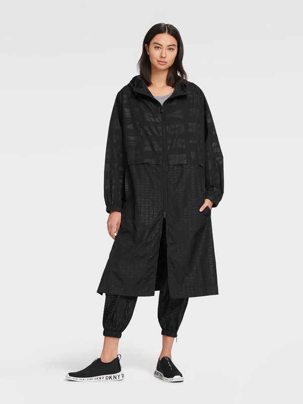 Trench Coat Woman color Black