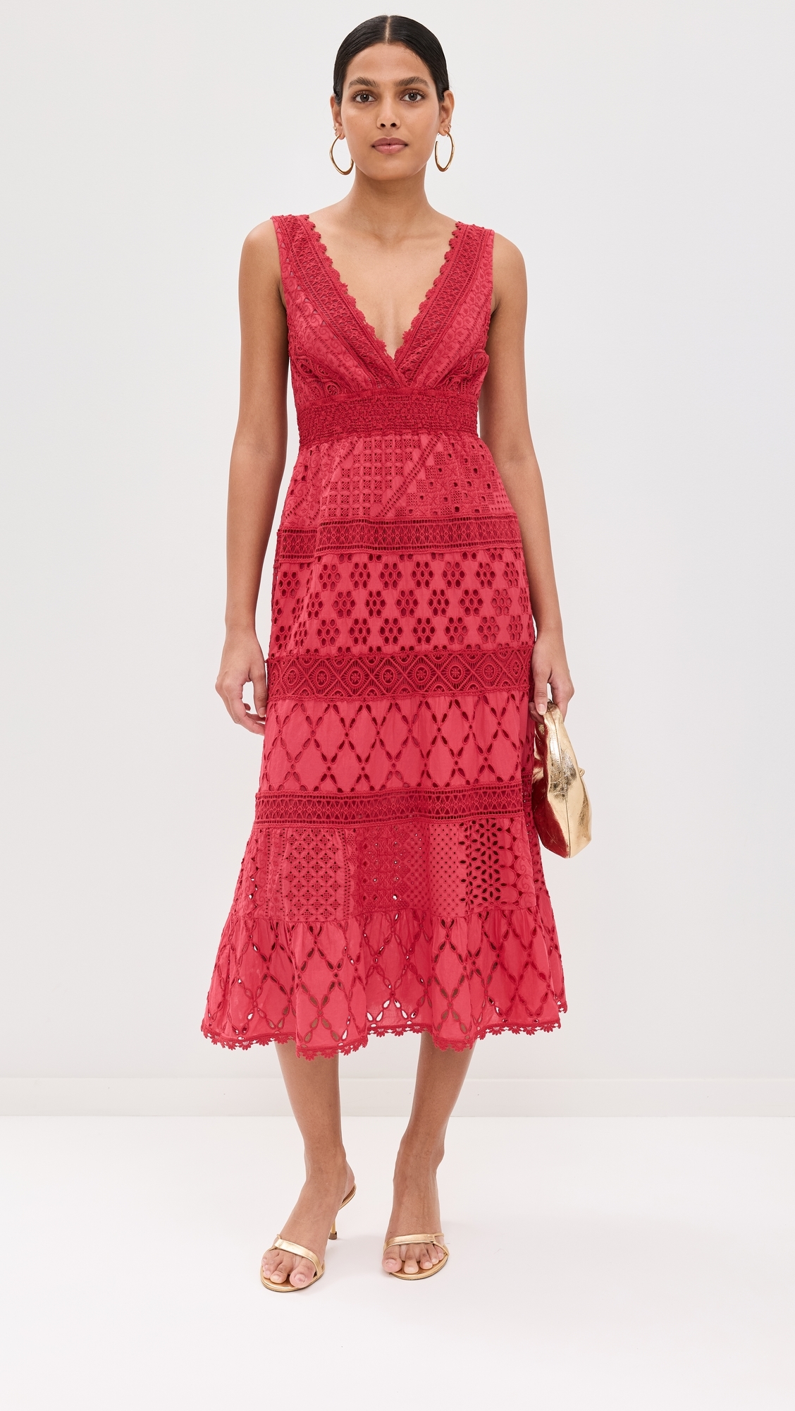 Paglia Dress Red
