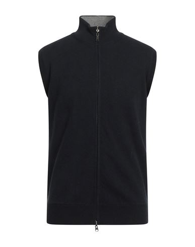 Cashmere Company Man Cardigan Midnight blue Size 40 Wool, Cashmere