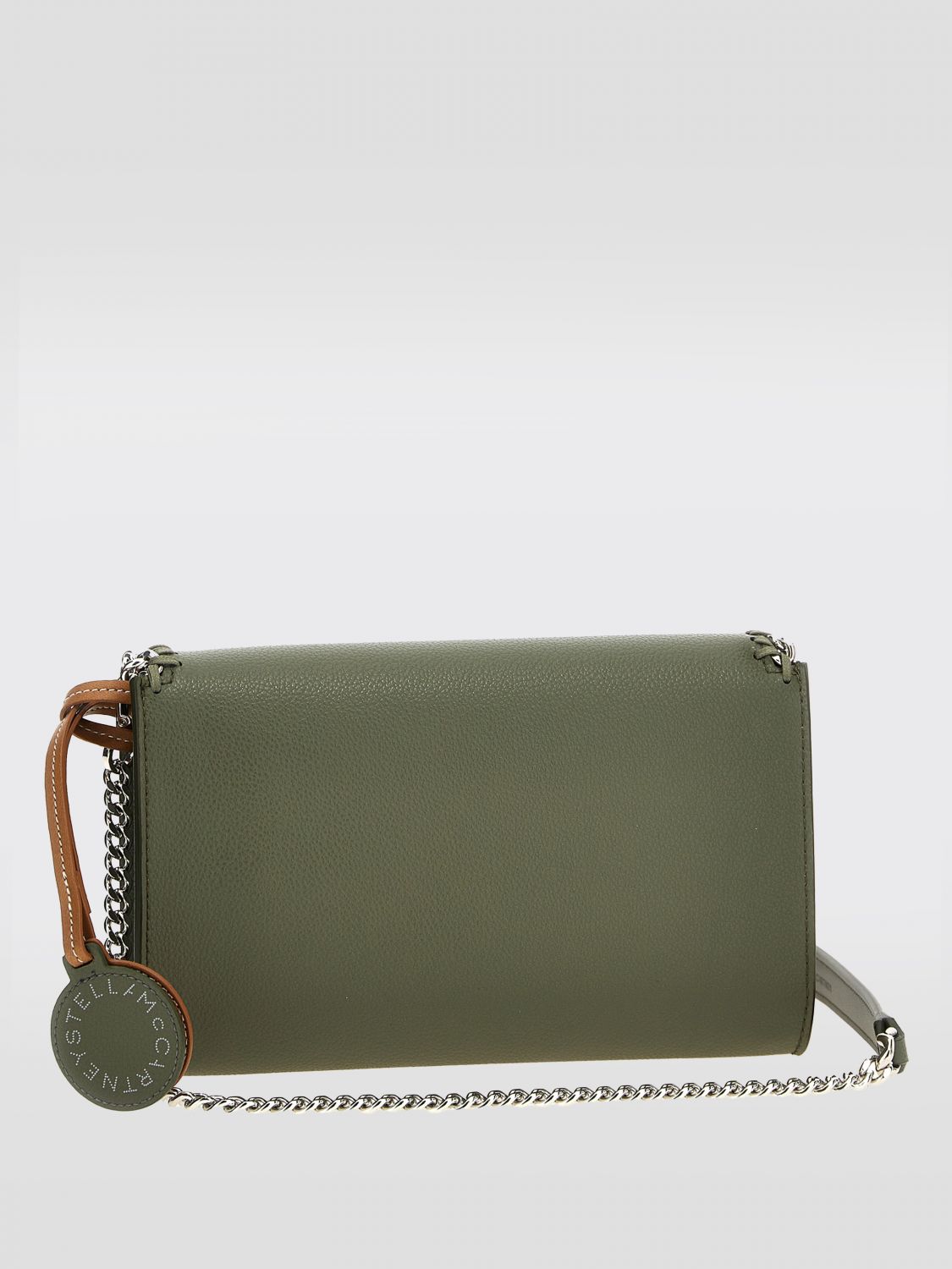 Falabella logo-charm MIRUM shoulder bag - Black