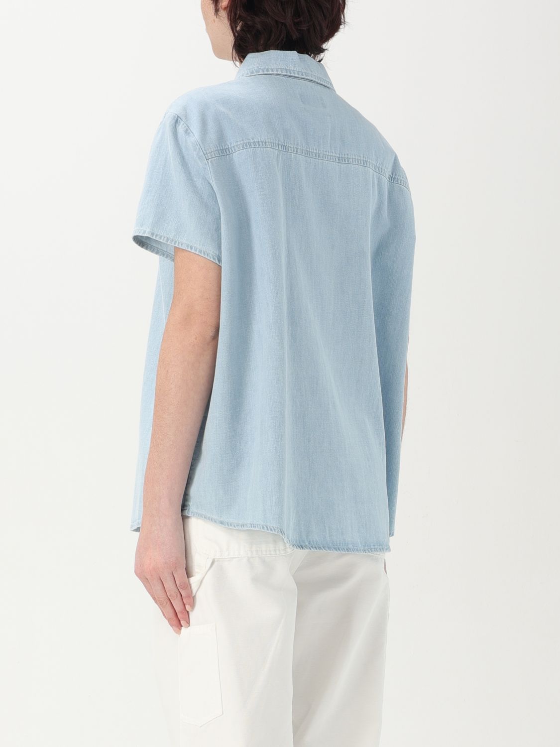 Shirt A. P.C. Woman color Gnawed Blue