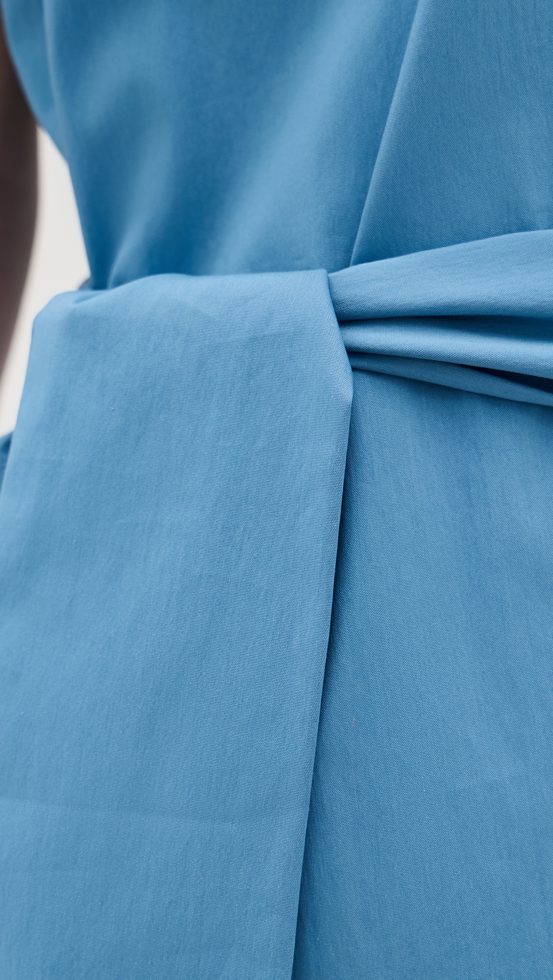Poplin Top with Tie Waist Jasper