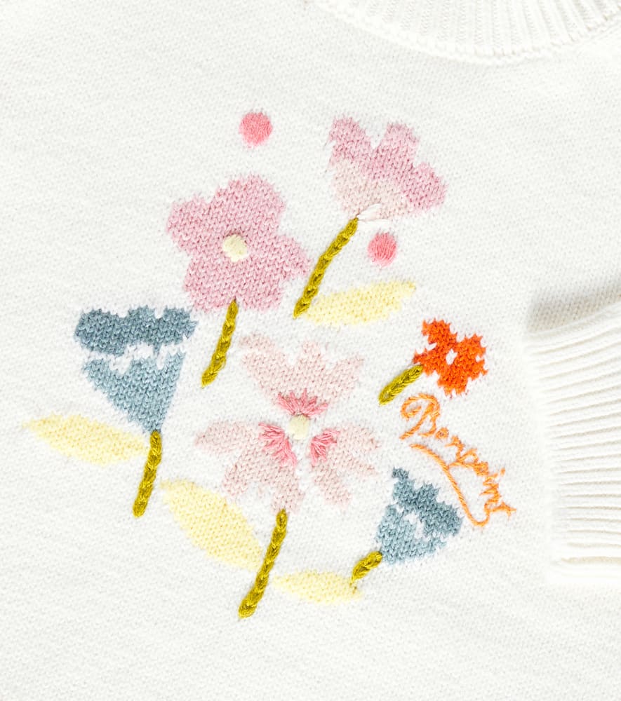 Bonpoint Baby Almire cotton and cashmere sweater