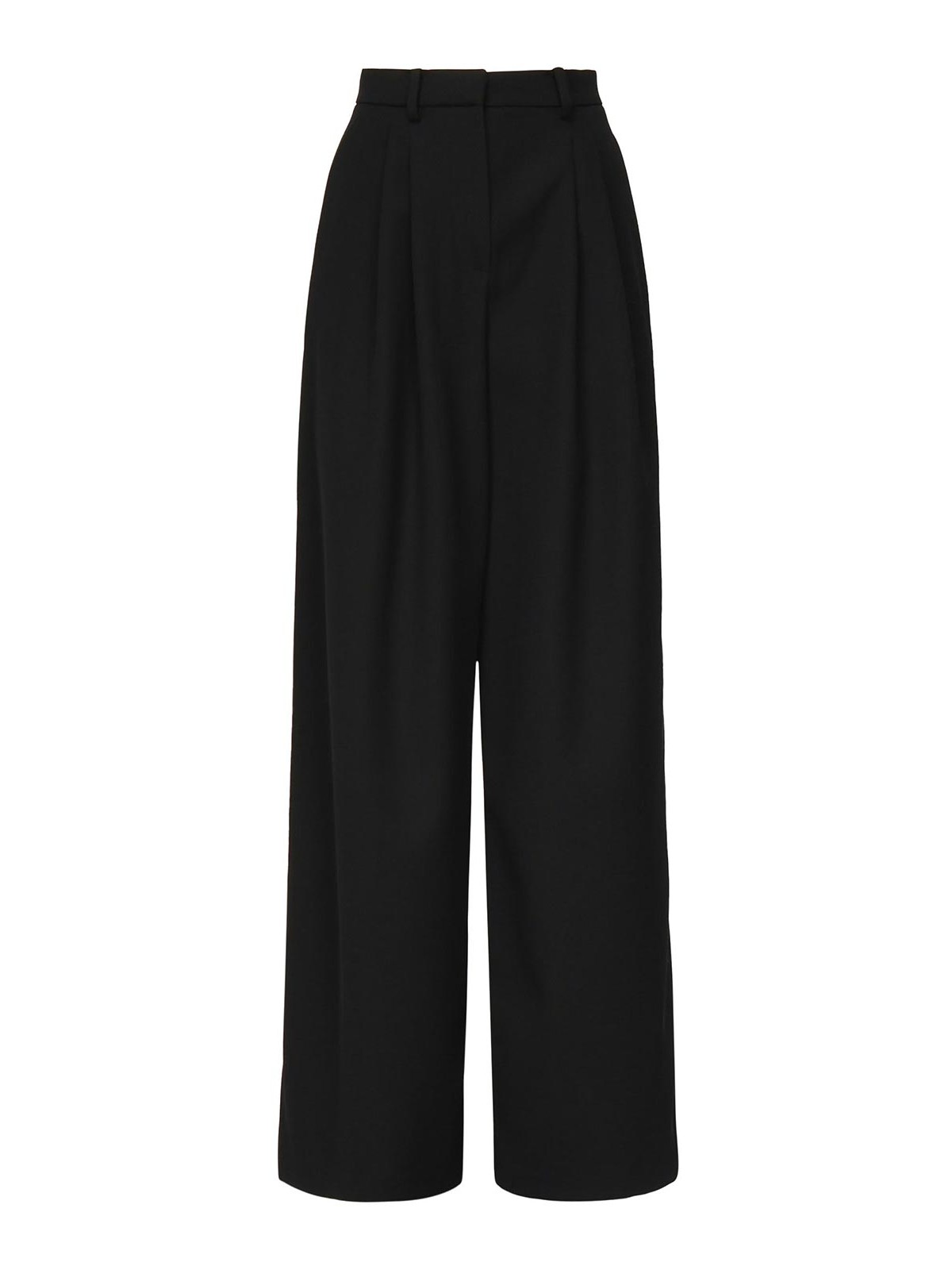 Wide Wool Trousers