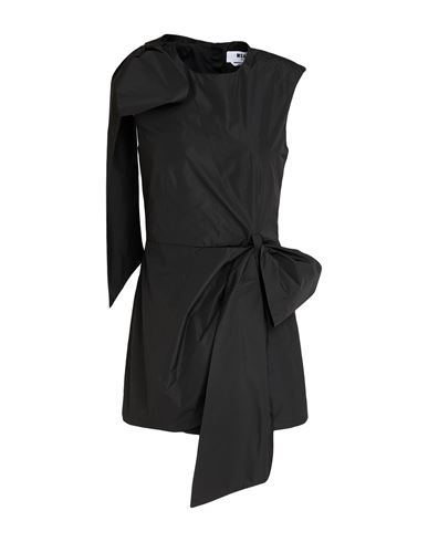 Woman Mini dress Black Size 4 Polyester
