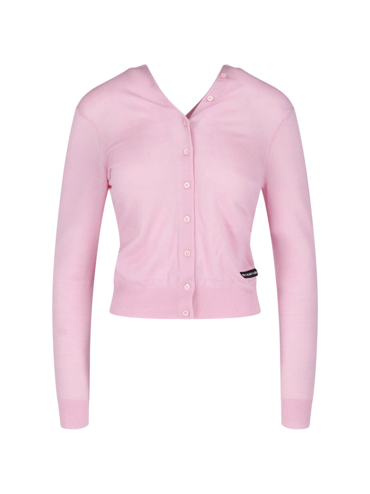 Women's Wool Sweater with Contrast Wool Trim