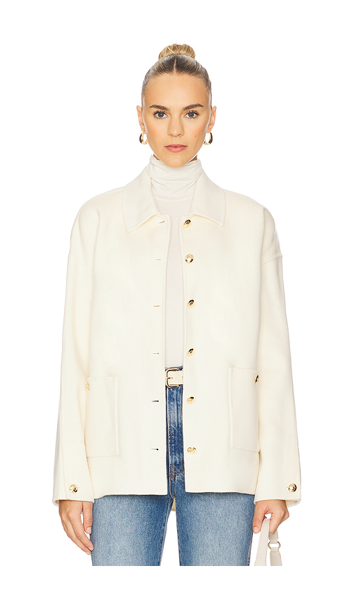 ANINE BING Luca Jacket in Ivory. XS also in L