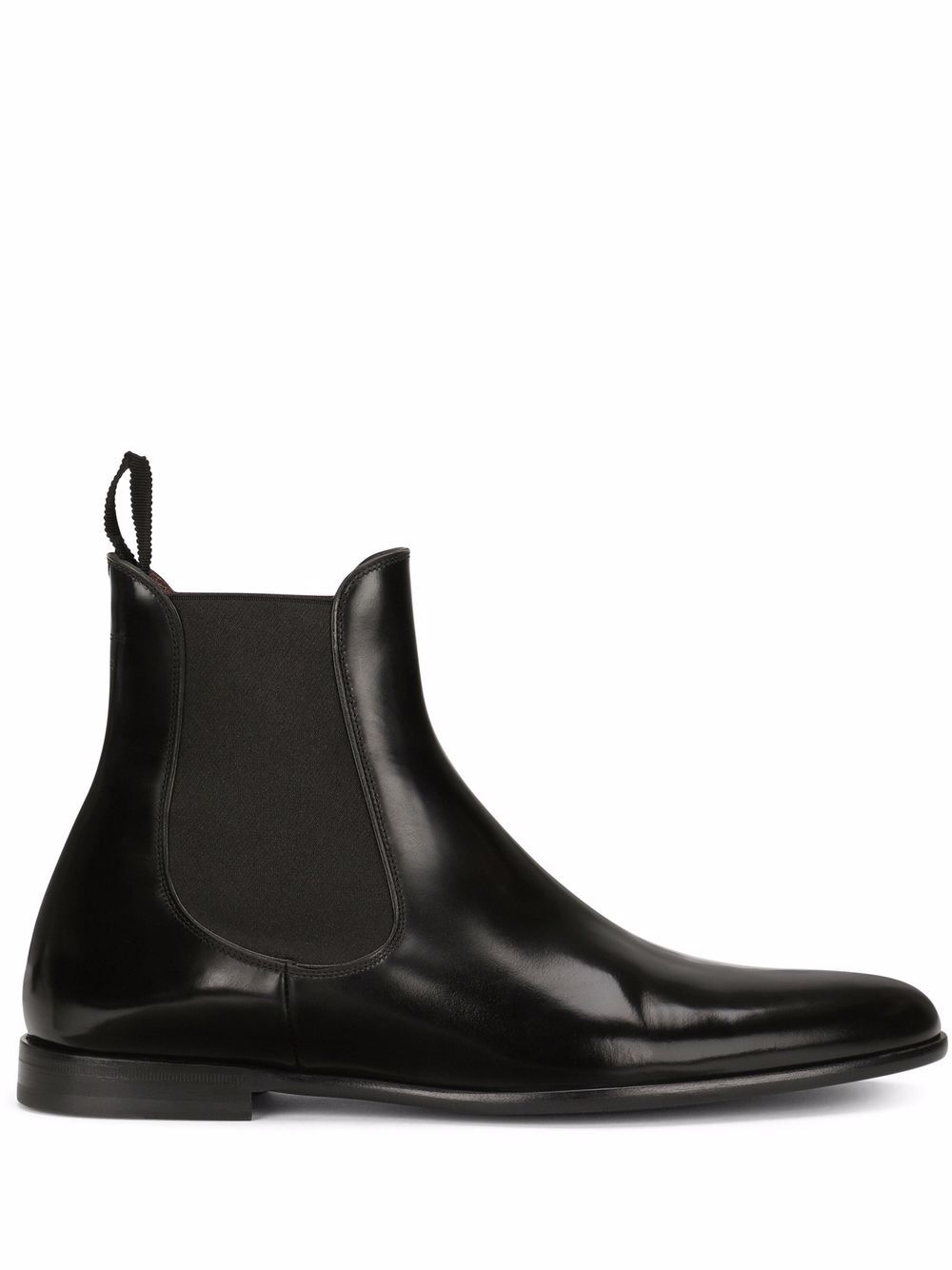 Chelsea leather boots - Black