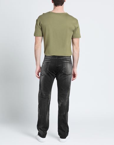 Man Denim pants Black