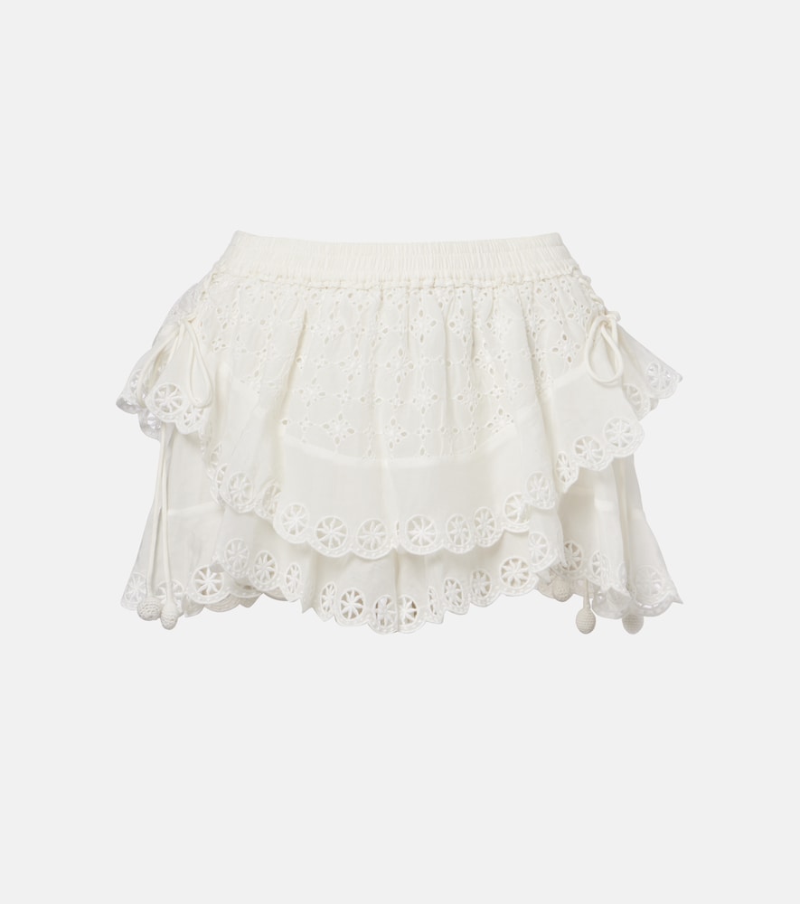 Neis cotton and silk shorts