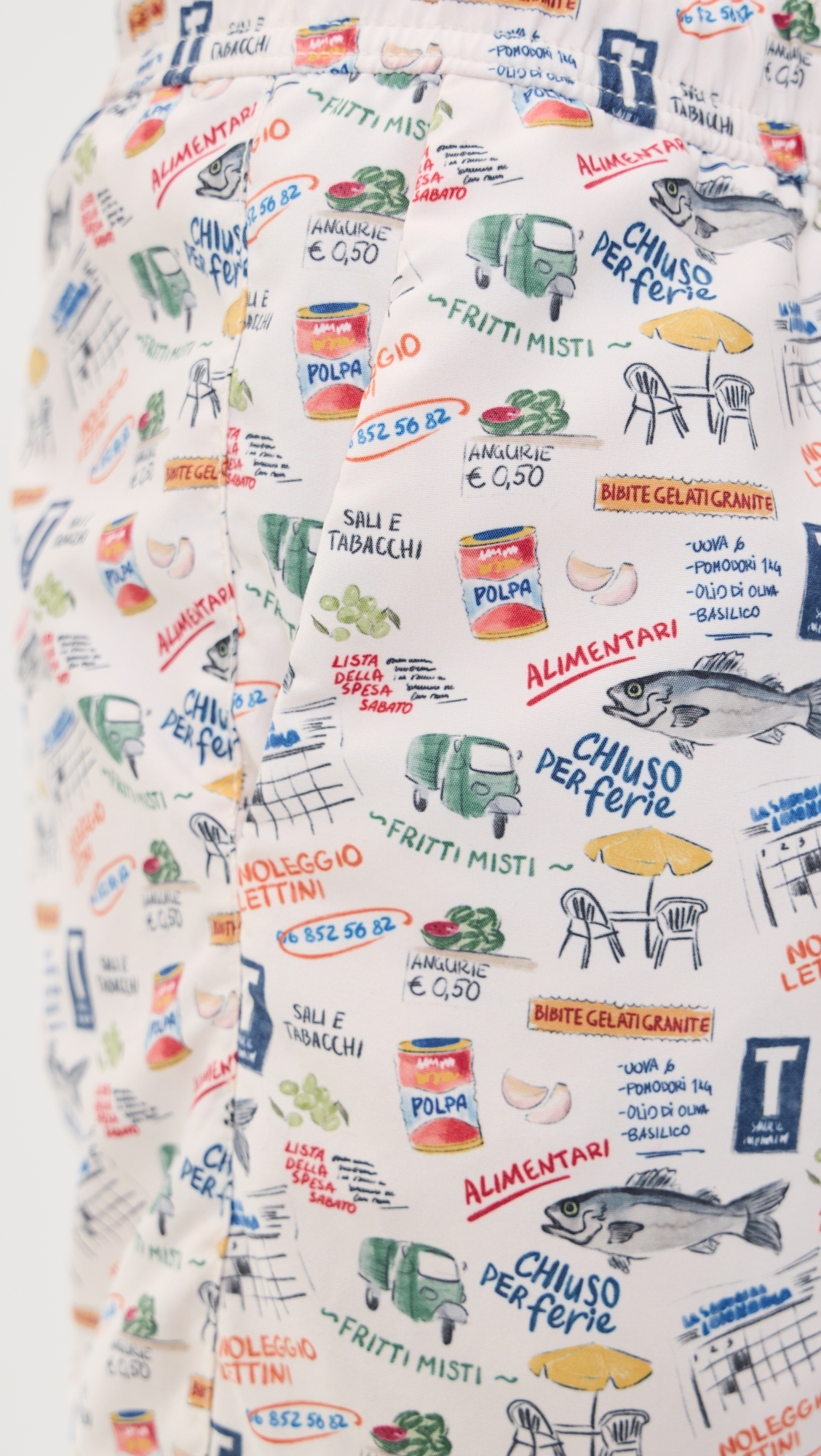 The Swimshorts Off White