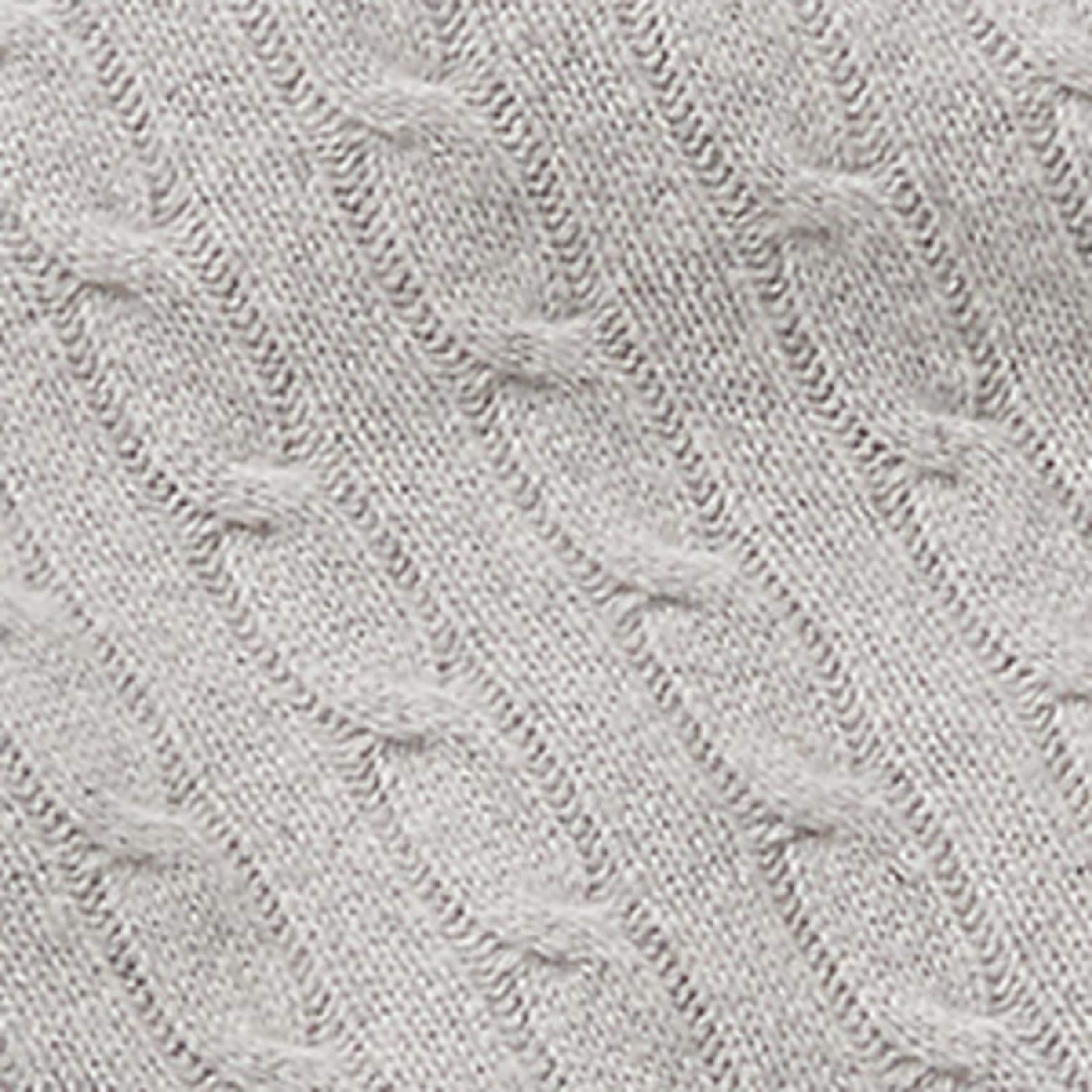Cashmere Cable-Knit Throw