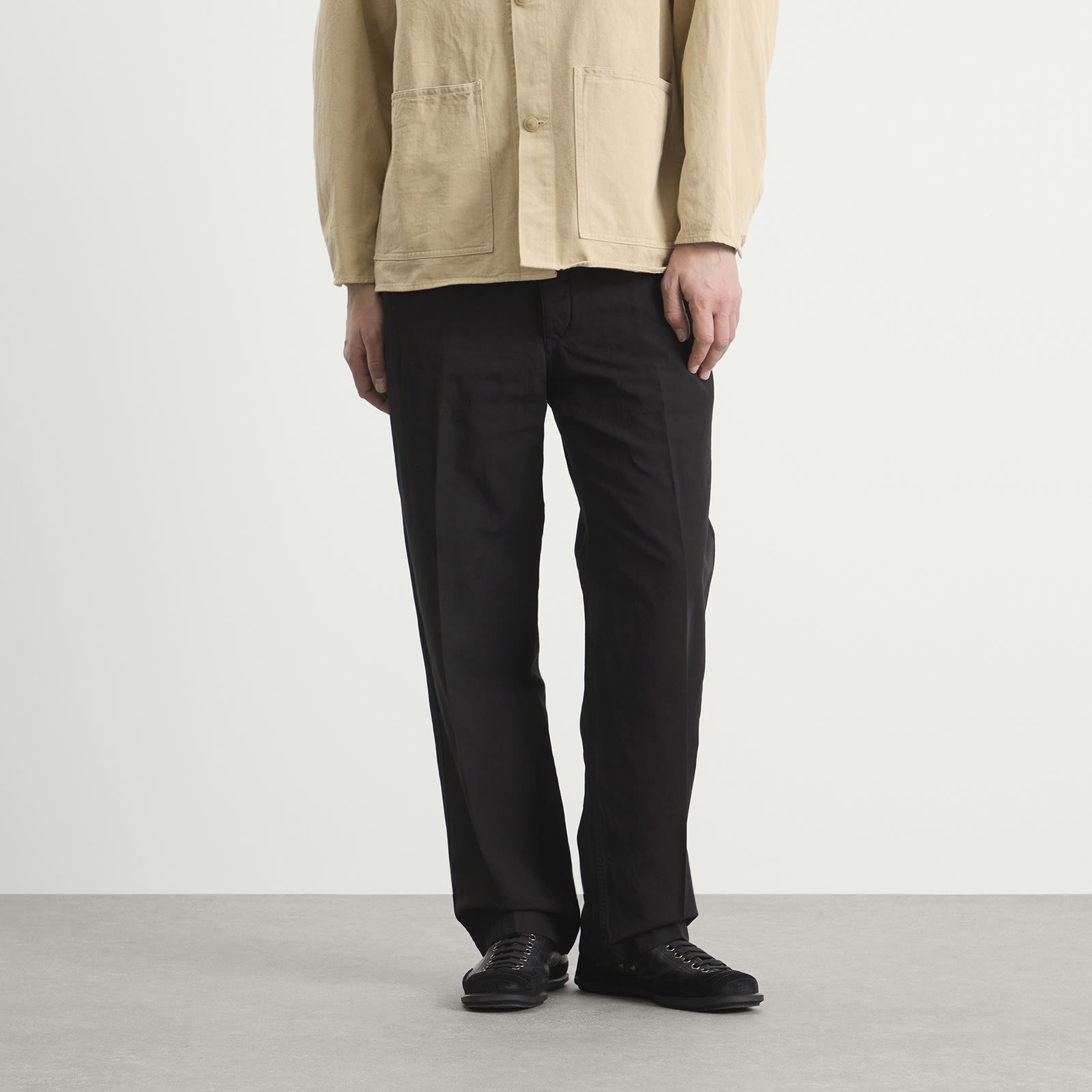 Men's Gaba. Buckleback Work Trousers Black