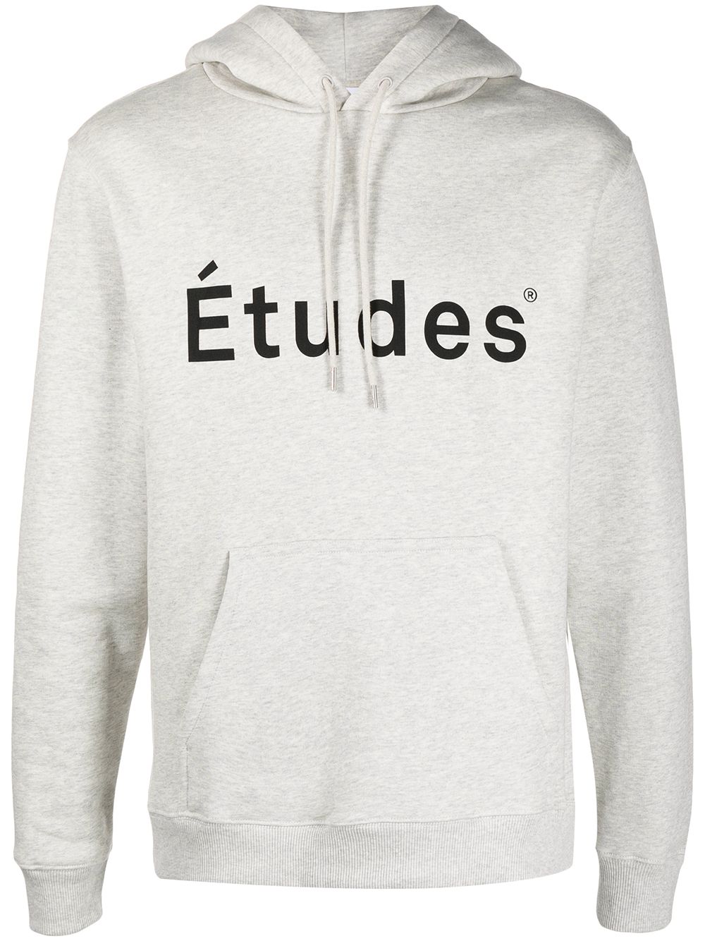 Logo-print hoodie - Grey