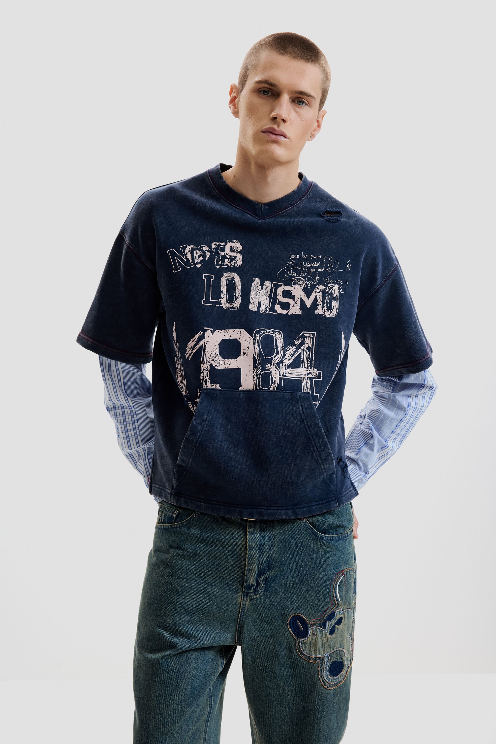 LONG-SLEEVE SWEATSHIRT