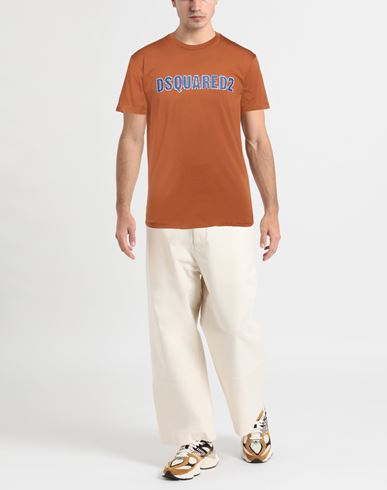 Man T-shirt Tan