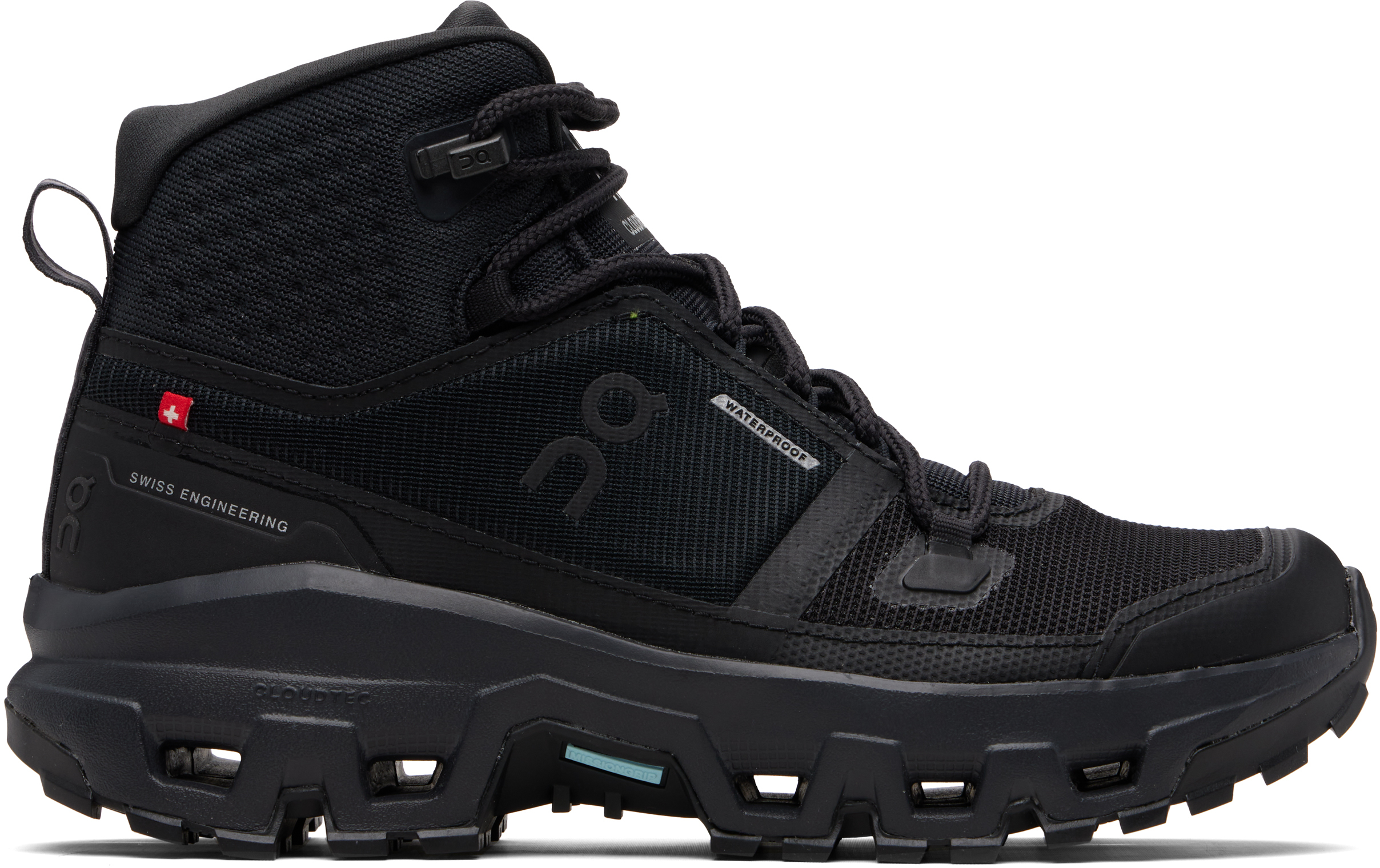 Black Cloudrock Mid Waterproof Sneakers