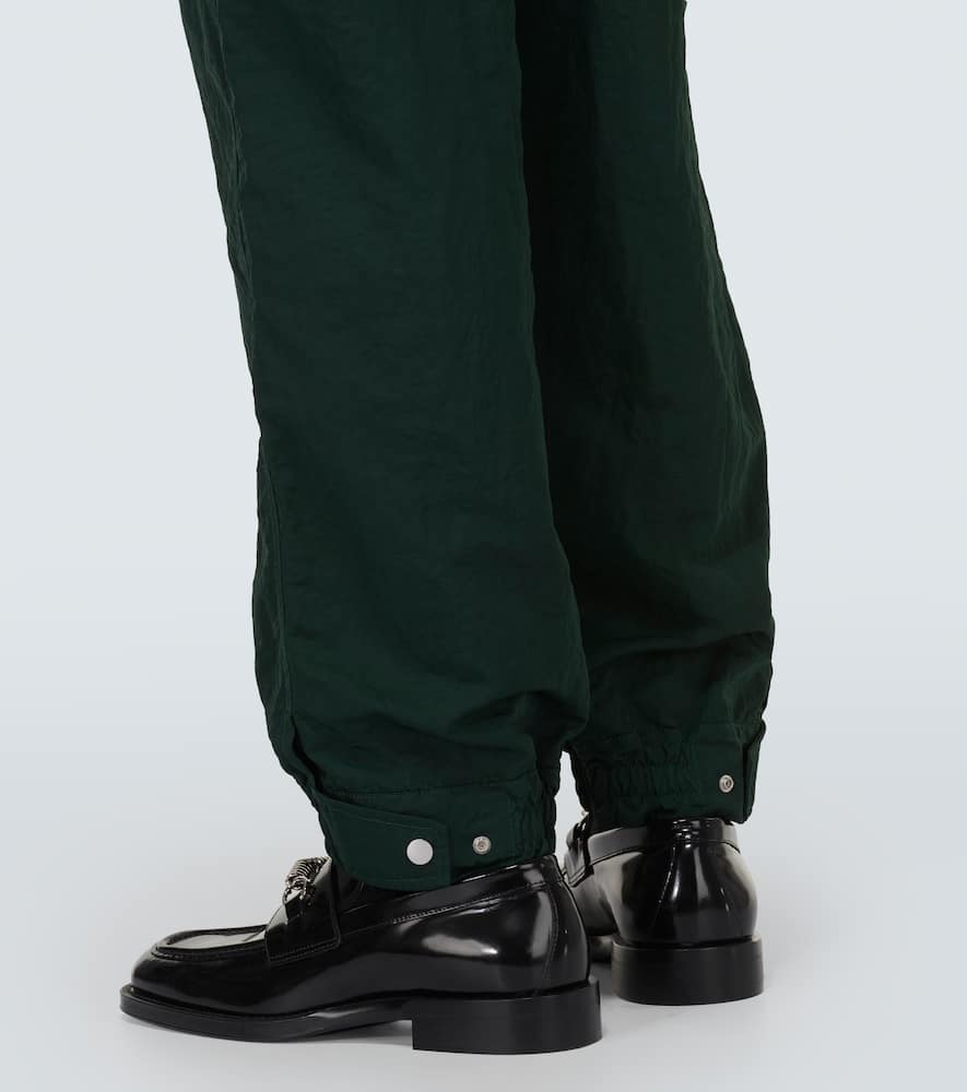 Technical wide-leg pants