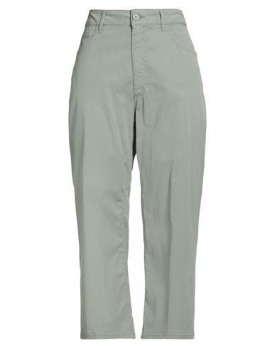 Woman Pants Sage green Size 25 Lyocell, Cotton, Elastane