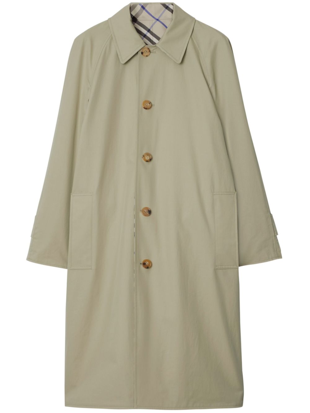 Reversible cotton coat - Neutrals