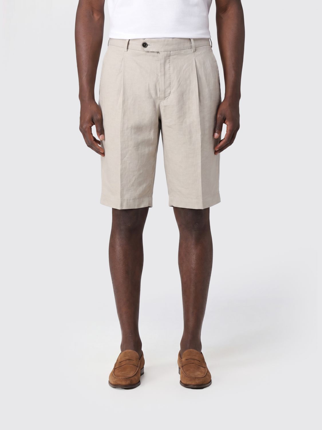 Shorts Men color Beige
