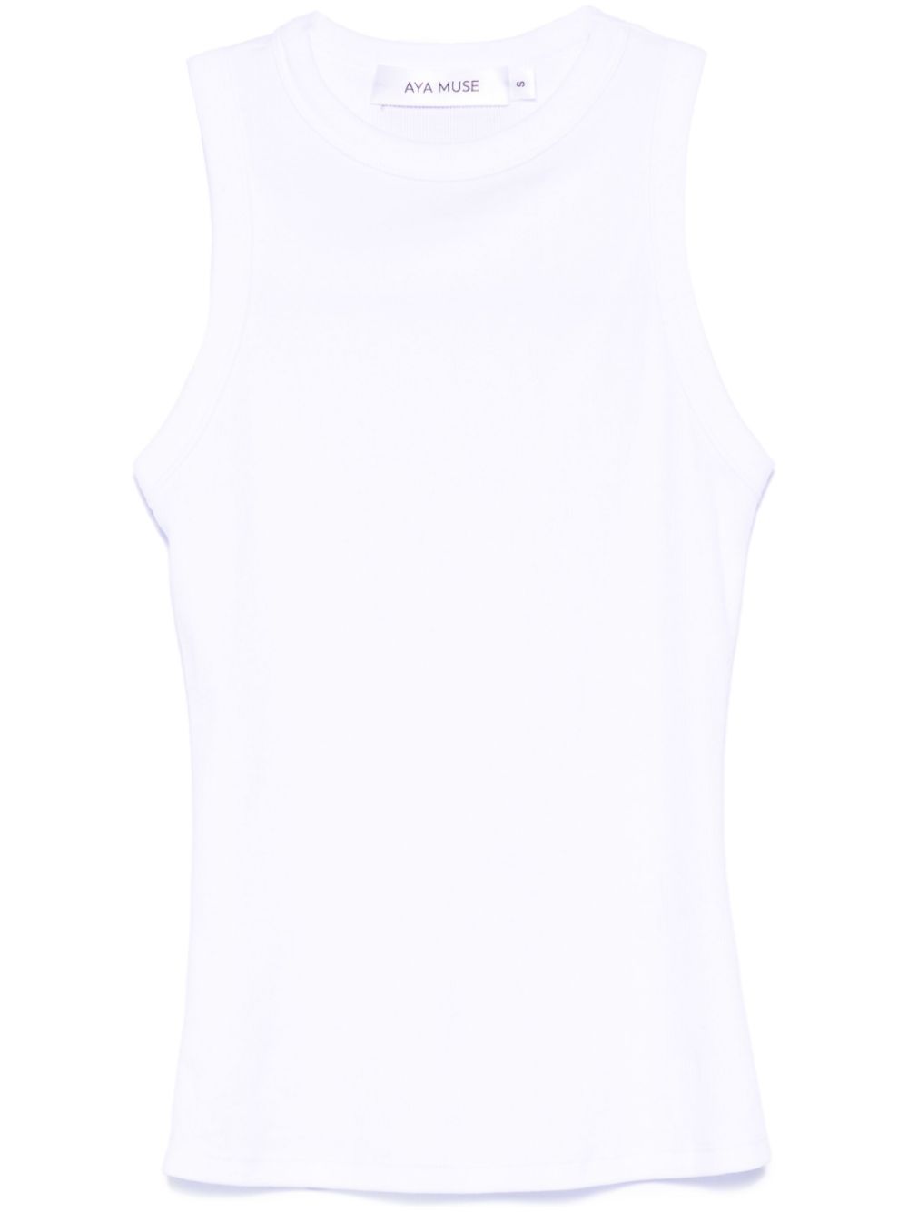 Ribbed tank top - Black