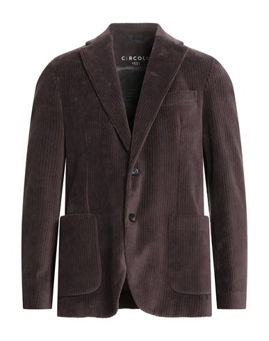 Circolo 1901 Man Blazer Brown Size 40 Cotton, Polyester