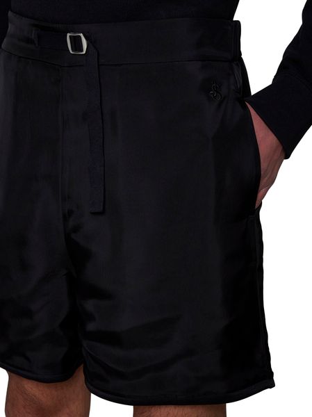 Jil Sander Elasticated Waistband Buckle Shorts