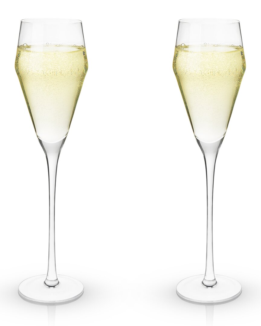 Viski Raye Prosecco Glasses