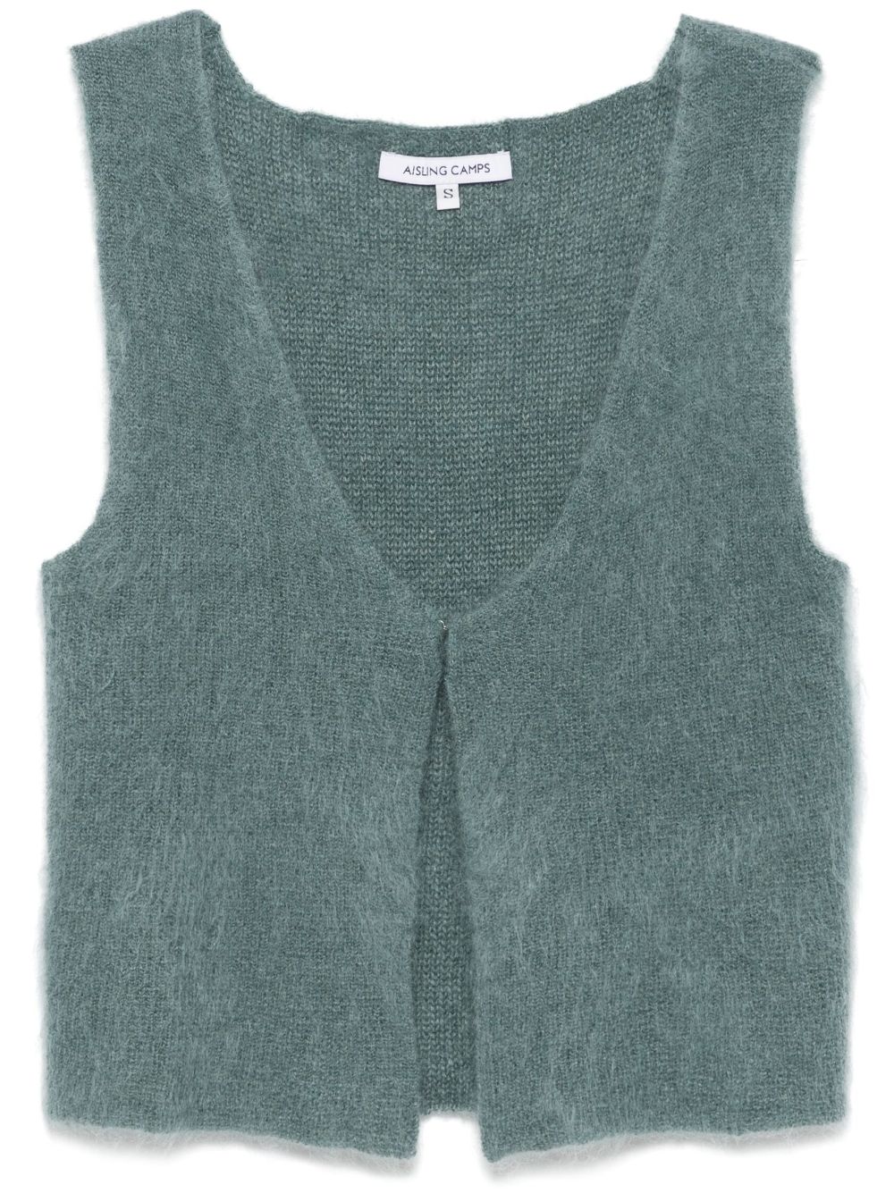 Brushed vest - Blue
