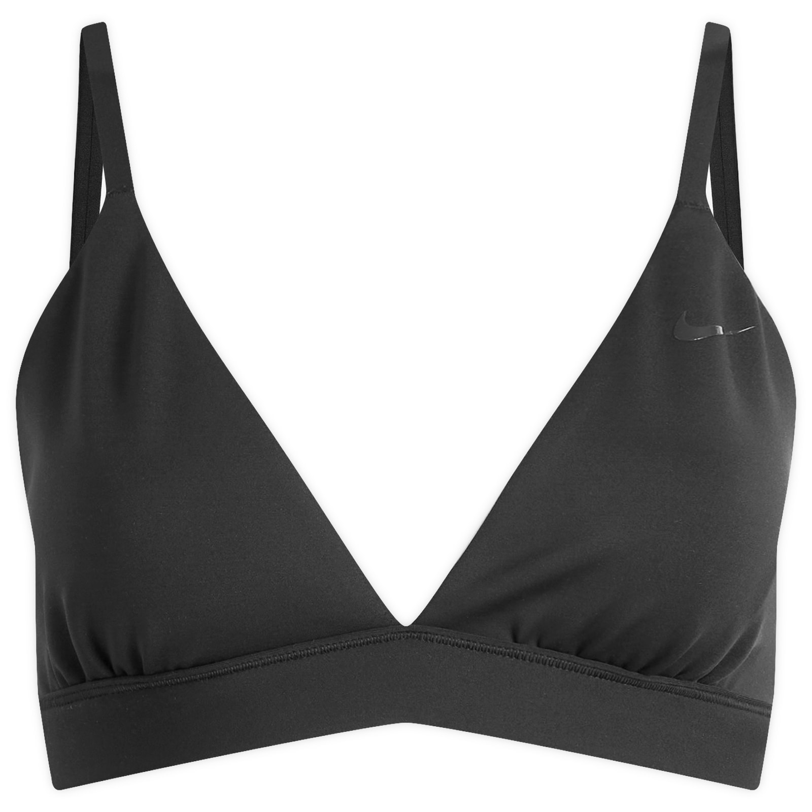 Women's Form Triangle Bra Black/Smoke Grey