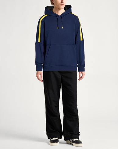 Man Sweatshirt Navy Size XS Cotton, Polyester