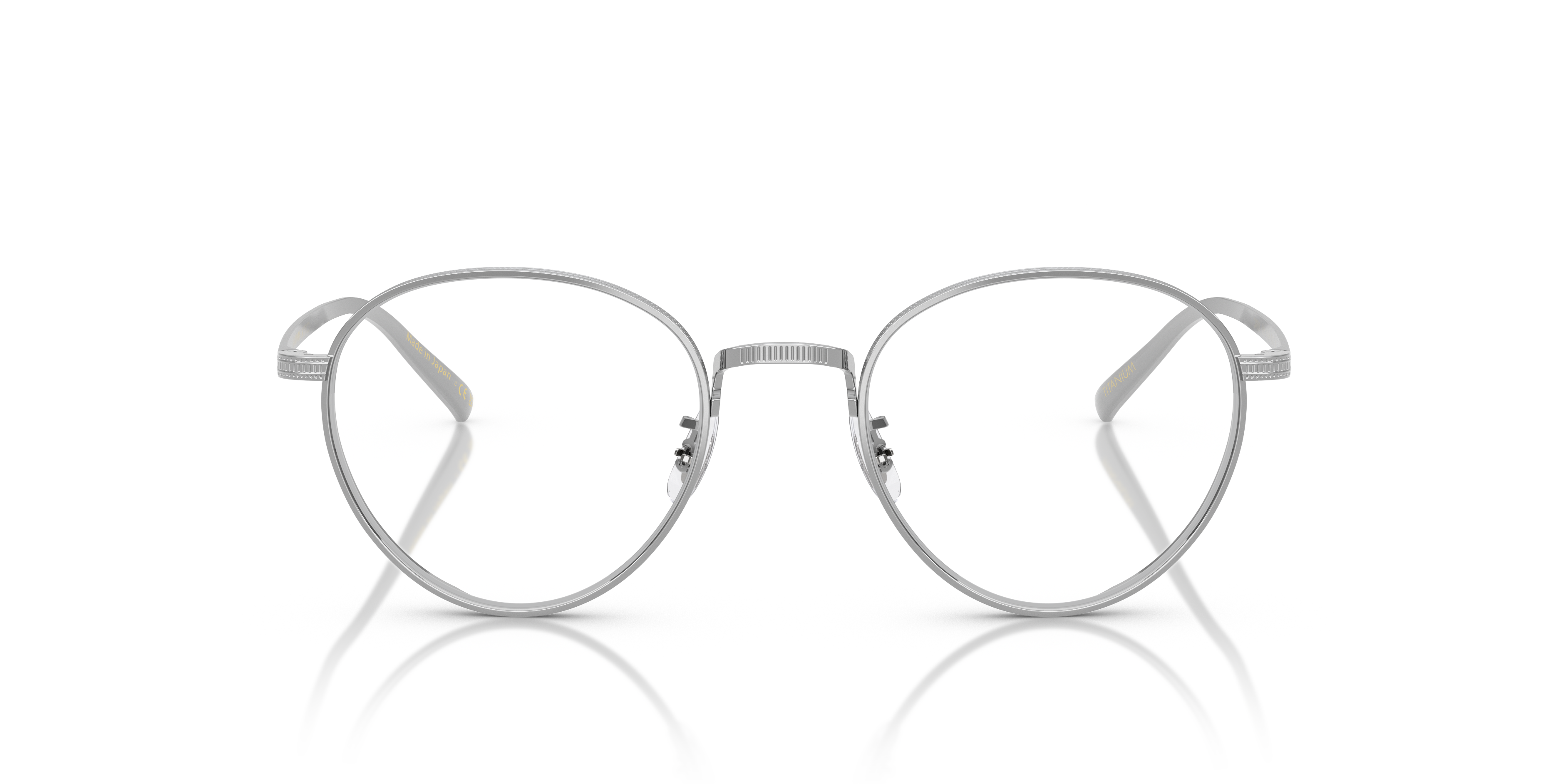 Oliver Peoples Herren Oliver Peoples OV1350T KESNER 5036 Optische Fassungen Titan Silber Transparent Pantos Norma