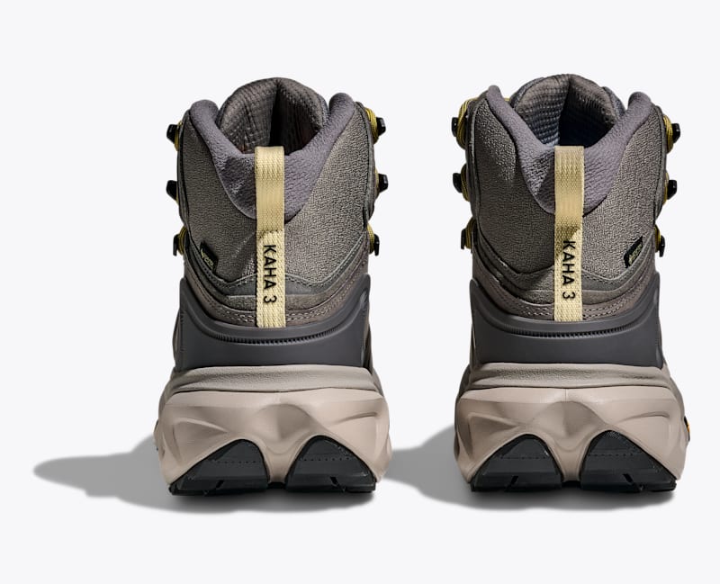 HOKA Men's Kaha 3 GTX Shoes in Gravel/Cement