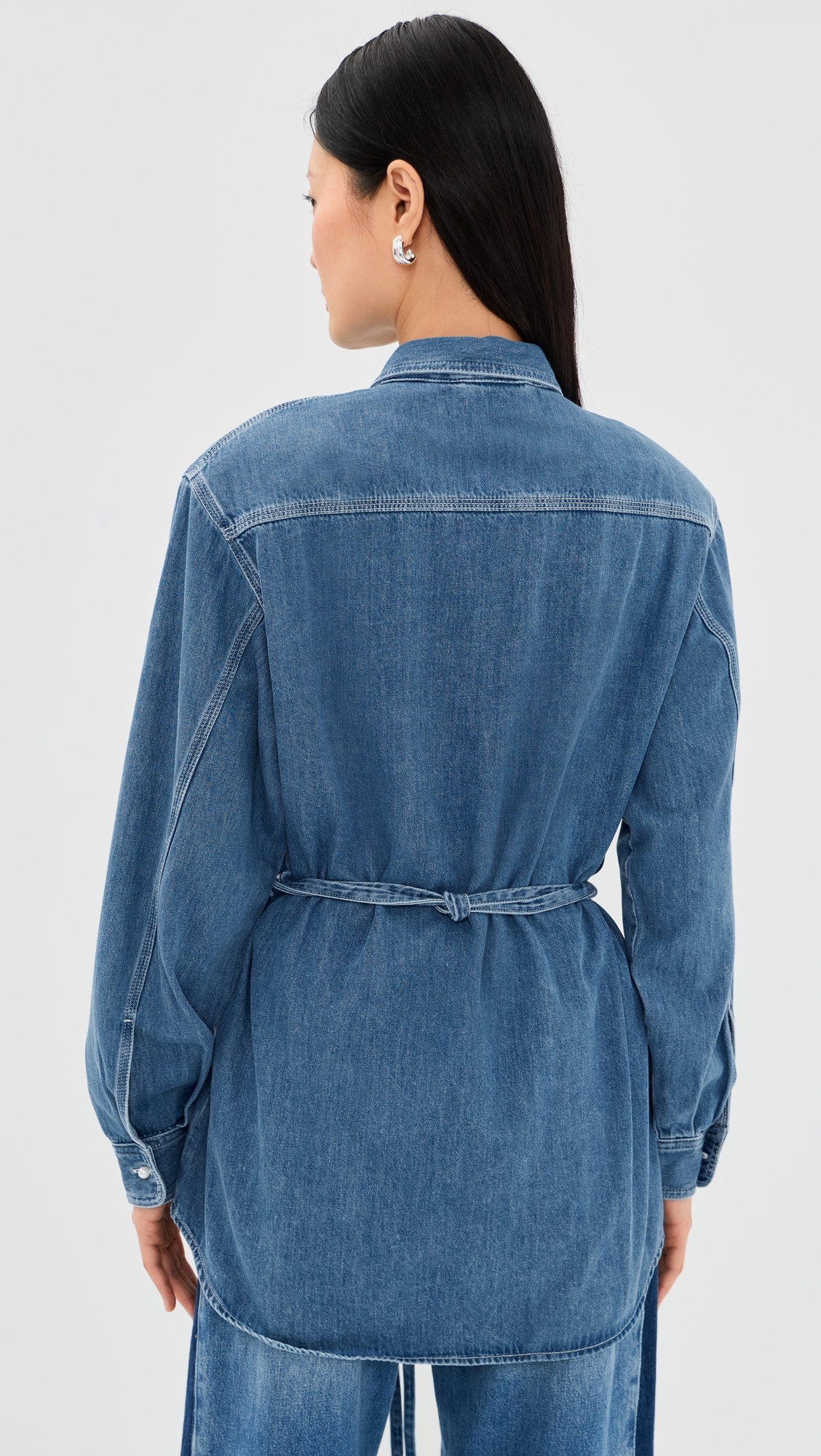 Lee Men's Denim Shirt Blue Denim