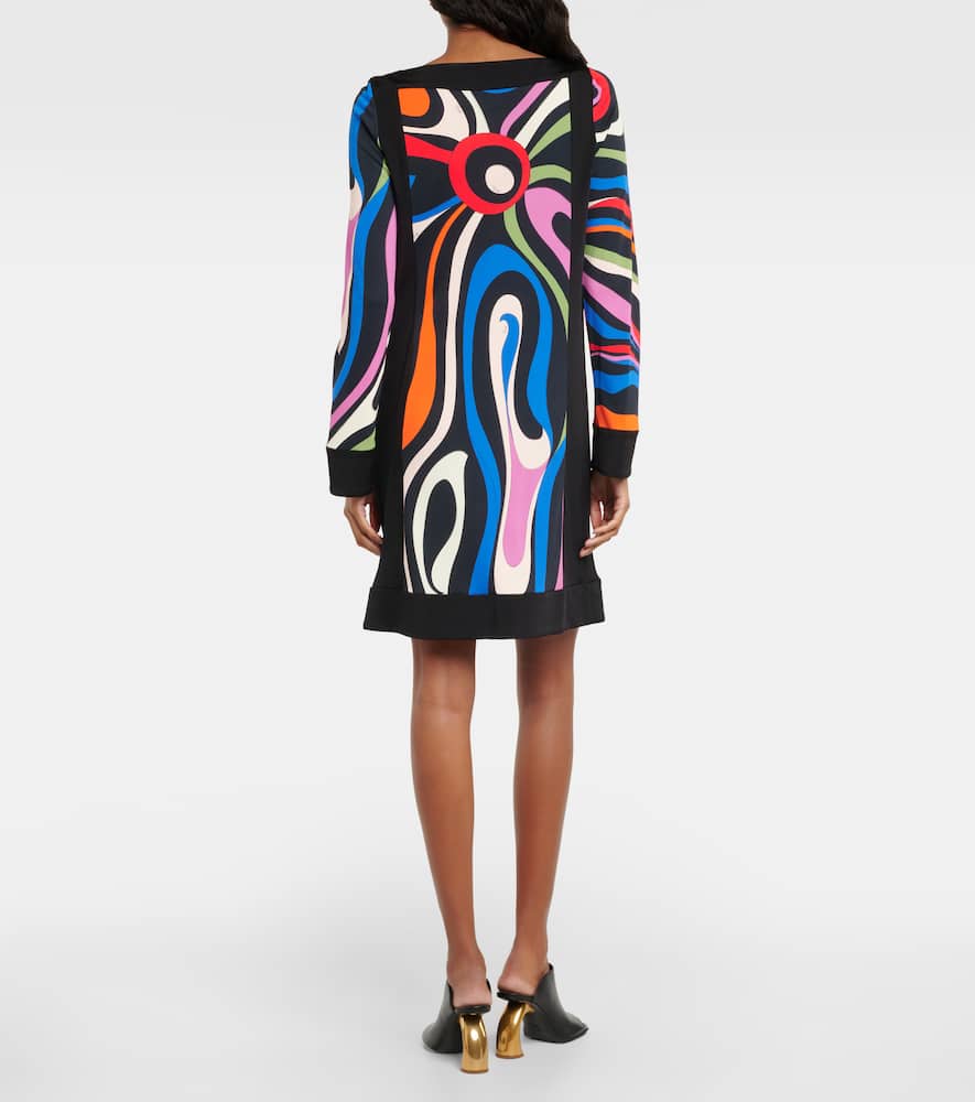 Marmo printed shift dress