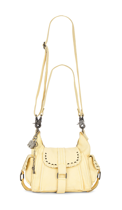 Free People x We The Free Baby Leigh Shoulder Bag in Yellow