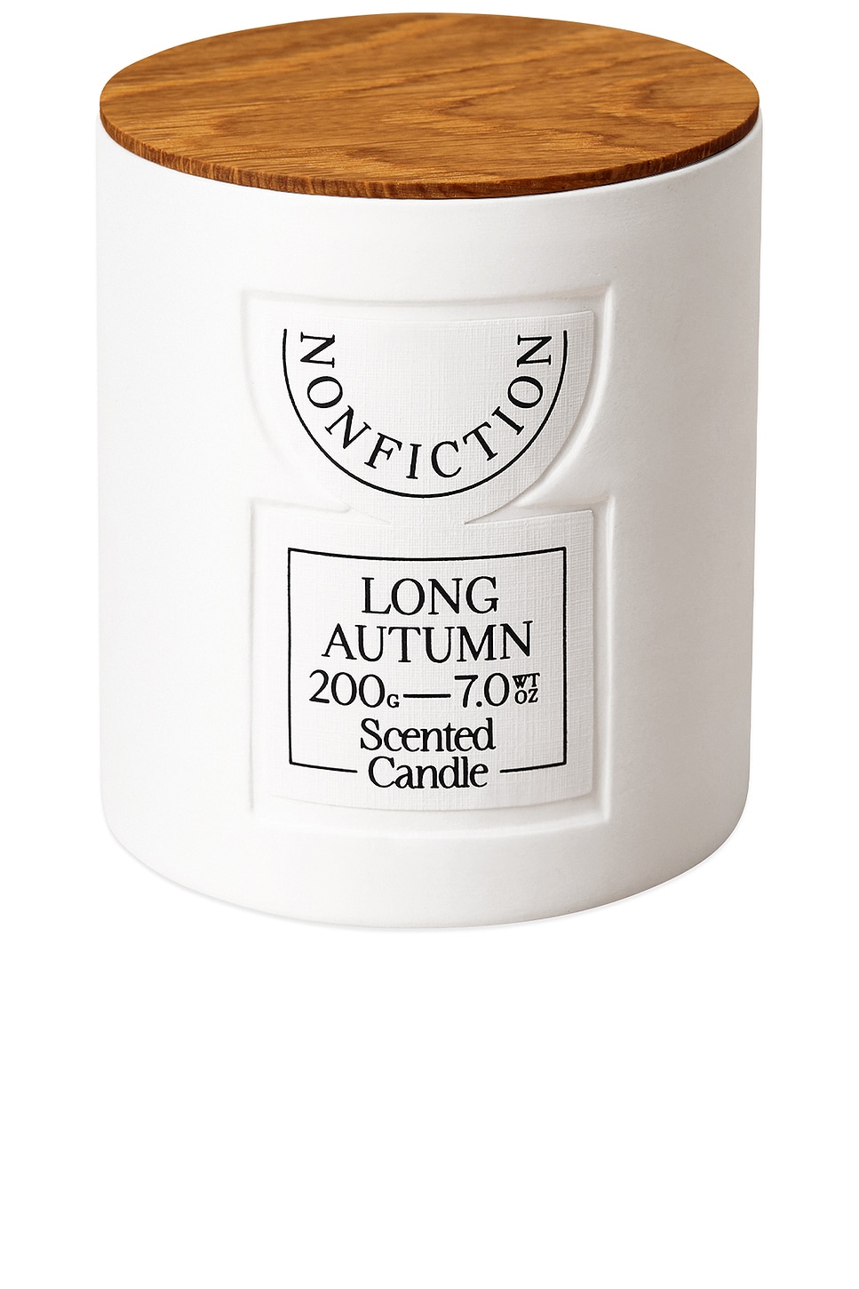 NONFICTION Long Autumn Scented Candle in Beauty: NA
