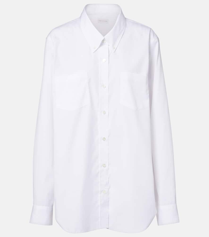 Cotton poplin shirt
