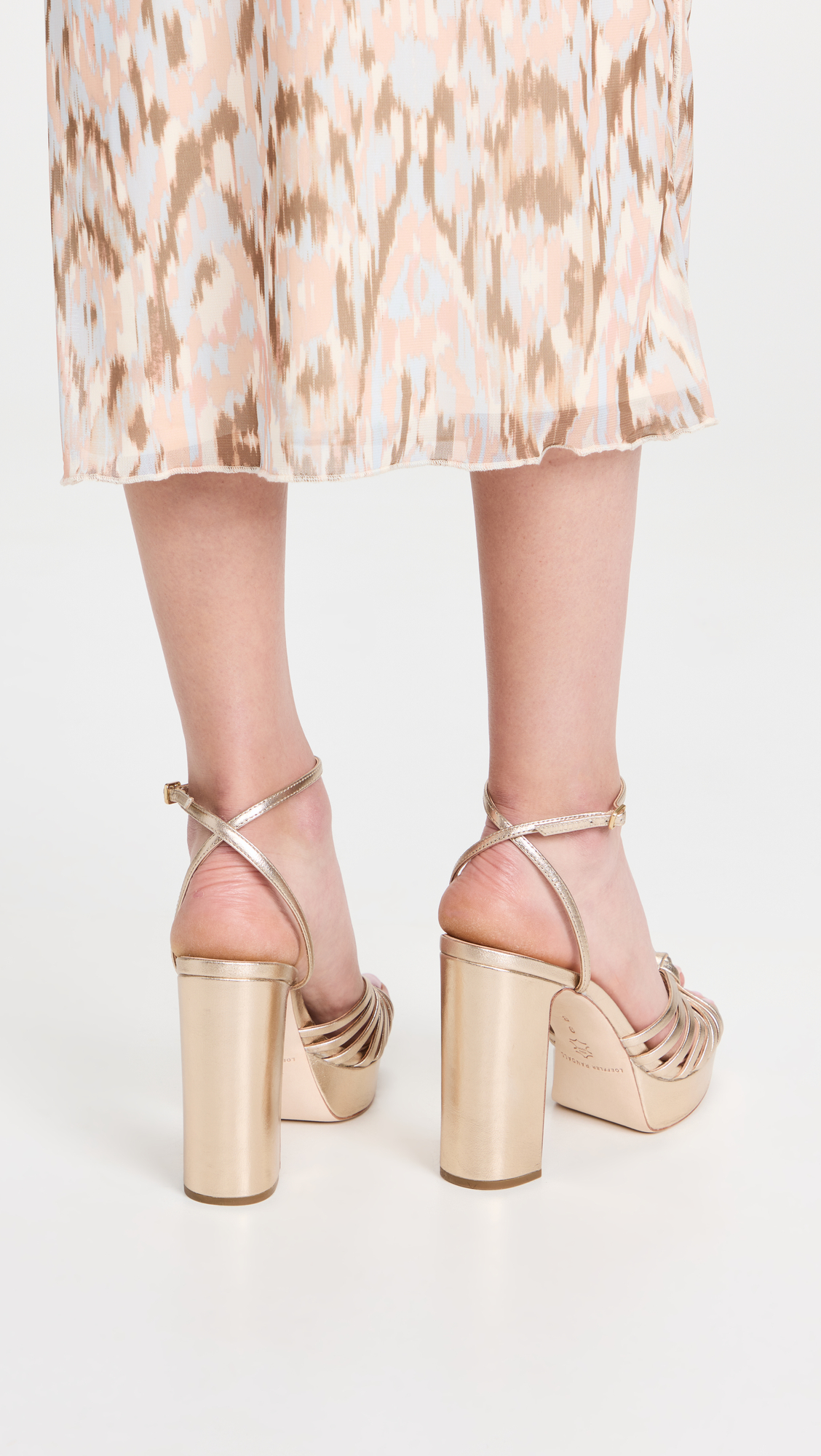 Rivka Leather Knot Platform Sandals