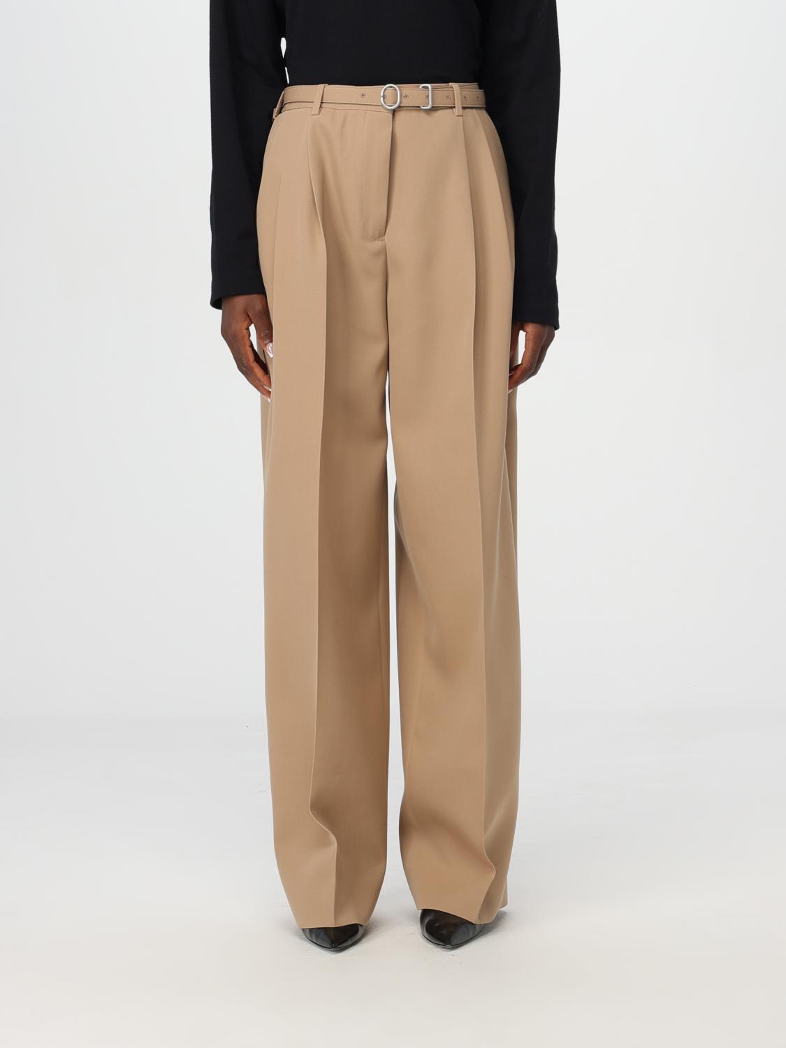 Pants Woman color Beige
