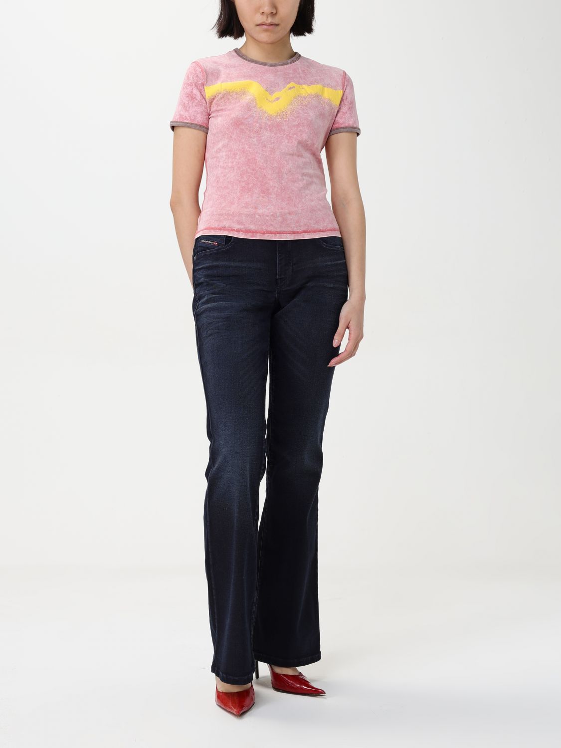 Jeans DIESEL Woman color Denim