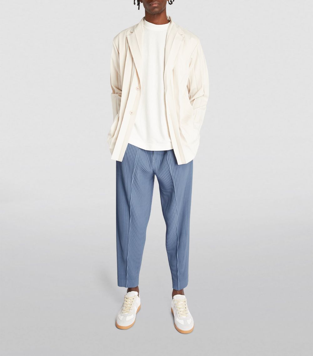 Slim Pleated Trousers