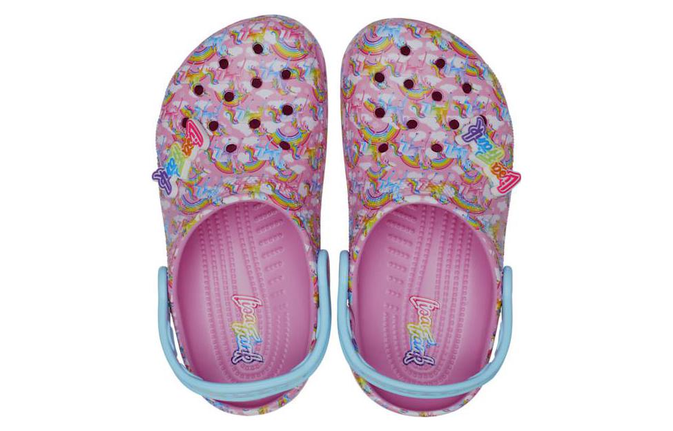 (GS) x Lisa Frank Classic Clogs 'Pink Blue'