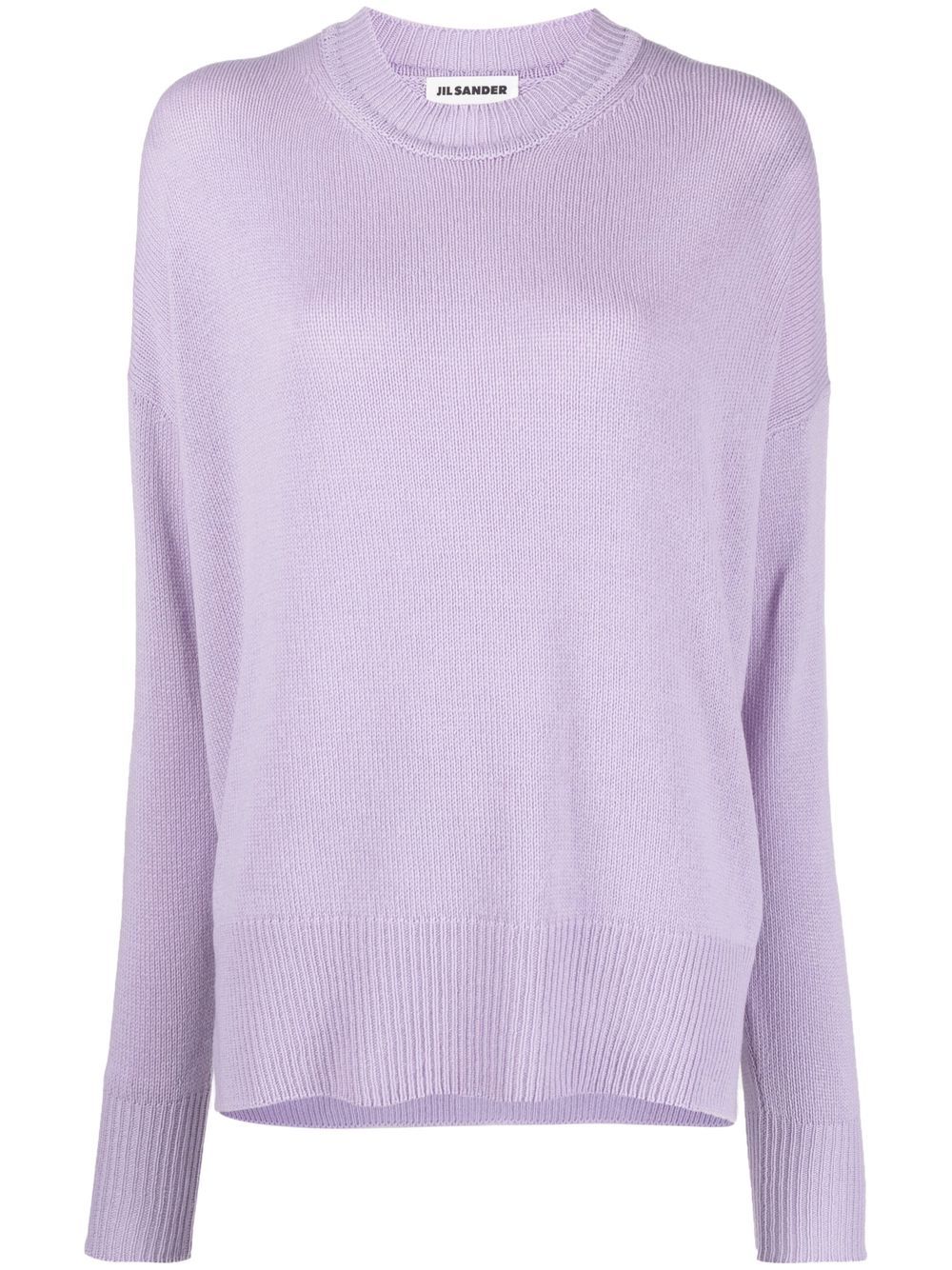 Crew neck cashmere jumper - Grey